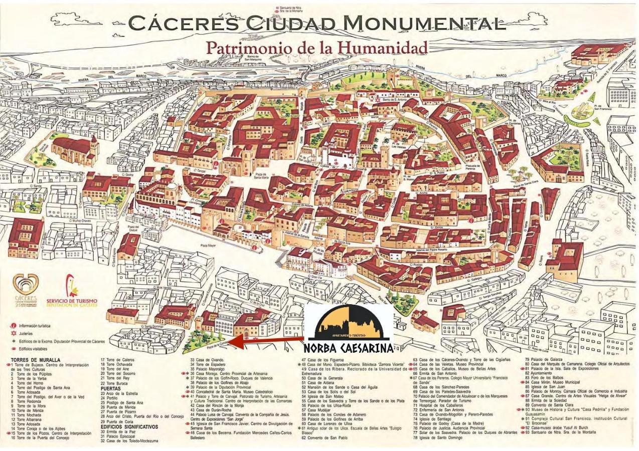 Elegante Apartamento Para 5 En El Centro De Caceres Con Wifi Εξωτερικό φωτογραφία